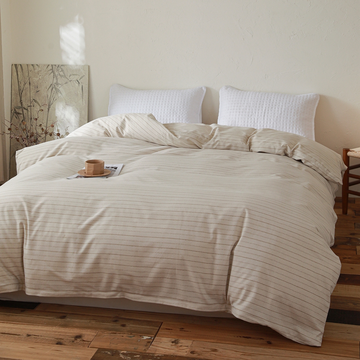 91家纺网 家纺一手货源 找家纺 小叮当家纺仓储工厂店 (买家秀 爆款花型 不断货)2025新款良品磨毛单被套被套单件 织梦灰