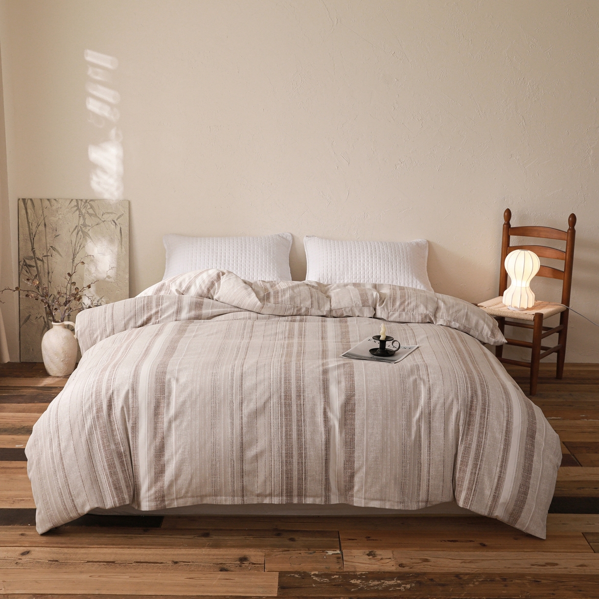 91家纺网 家纺一手货源 找家纺 小叮当家纺仓储工厂店 (买家秀 爆款花型 不断货)2025新款良品磨毛单被套被套单件 流沙灰