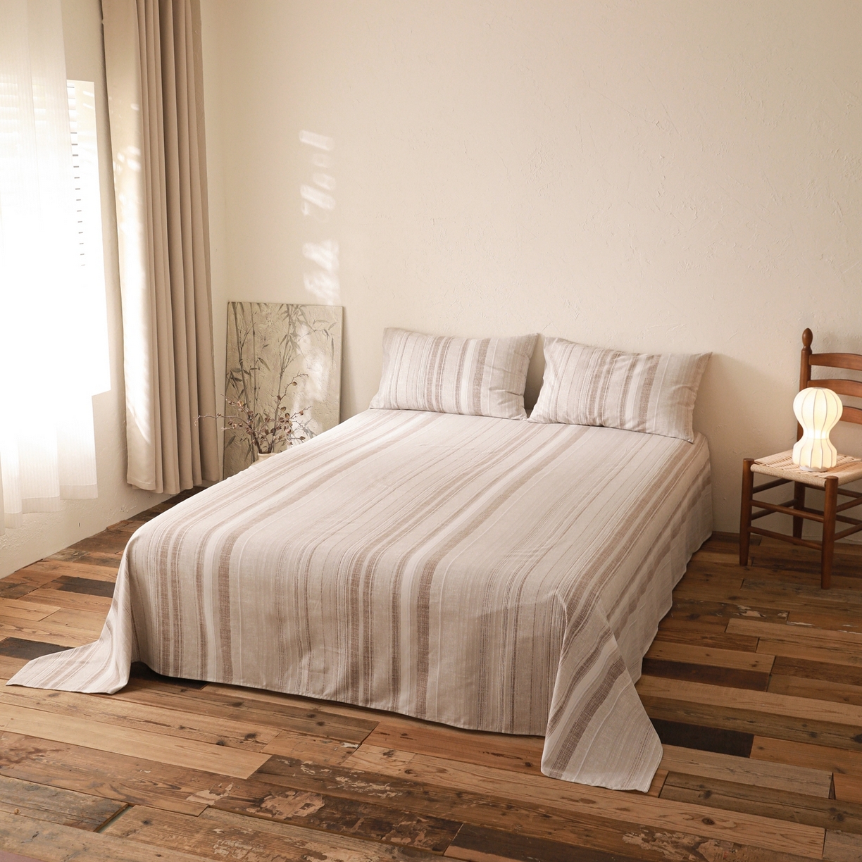 91家纺网 家纺一手货源 找家纺 小叮当家纺仓储工厂店 (买家秀 爆款花型 不断货)2025秋冬新款亲肤舒适良品磨毛四件套 流沙灰