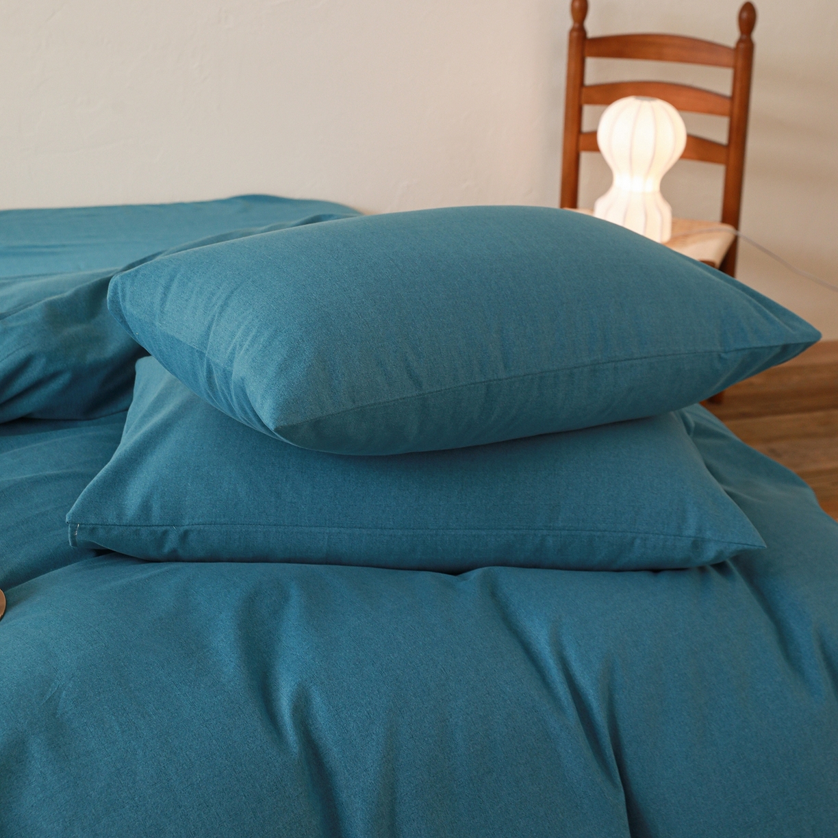 91家纺网 家纺一手货源 找家纺 小叮当家纺仓储工厂店 (买家秀 爆款花型 不断货)2025秋冬新款亲肤舒适良品磨毛四件套 肌理蓝