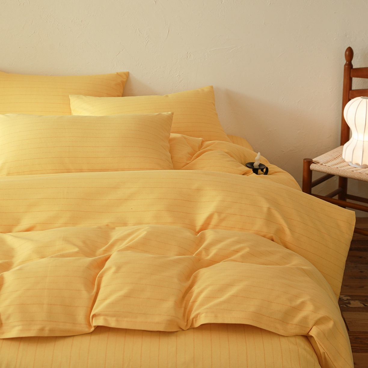 91家纺网 家纺一手货源 找家纺 小叮当家纺仓储工厂店 (买家秀 爆款花型 不断货)2025秋冬新款亲肤舒适良品磨毛四件套 织梦黄