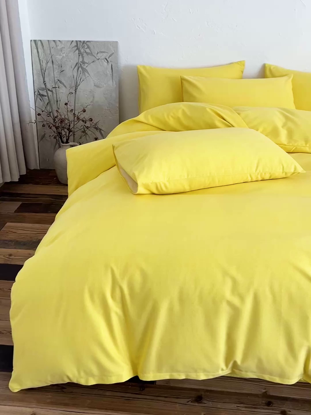 91家纺网 家纺一手货源 找家纺 小叮当家纺仓储工厂店 (买家秀 爆款花型 不断货)2025秋冬新款亲肤舒适良品磨毛四件套 肌理黄