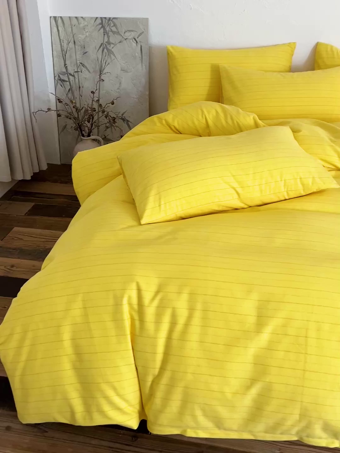 91家纺网 家纺一手货源 找家纺 小叮当家纺仓储工厂店 (买家秀 爆款花型 不断货)2025秋冬新款亲肤舒适良品磨毛四件套 织梦黄