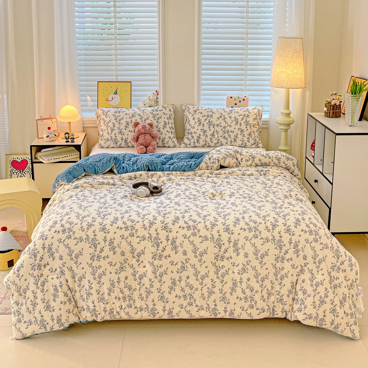 91家纺网 家纺一手货源 找家纺 小叮当家纺仓储工厂店 2025新款A类母婴级宝宝被子牛奶丝针织棉豆豆被豆豆被子儿童婴童大豆被精品买家秀 晨曦