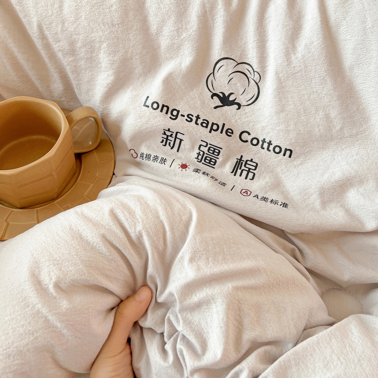 小叮当家纺仓储工厂店 (买家秀 爆款花型 不断货)2025新款简约风100%新疆棉花被被子被芯 新疆棉-灰色