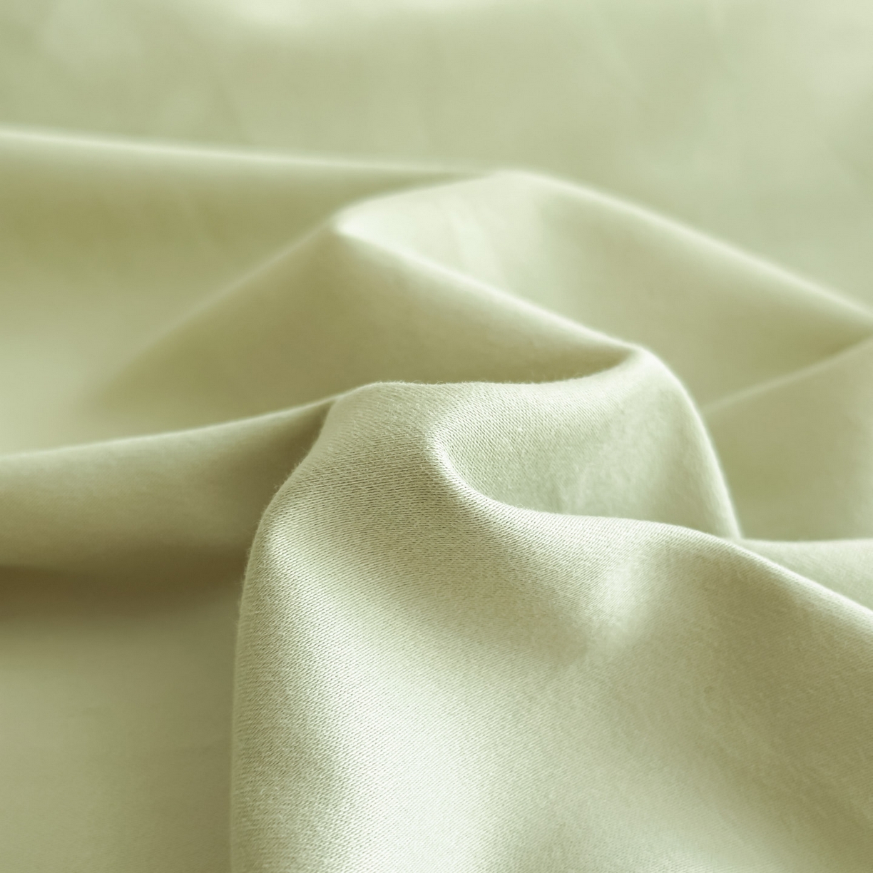 91家纺网 家纺一手货源 找家纺 小叮当家纺仓储工厂店 (买家秀 爆款花型 不断货)2025新款A类全棉纯棉加厚磨毛刺绣纯棉不掉毛四件套 缪斯-艾草绿+印月灰