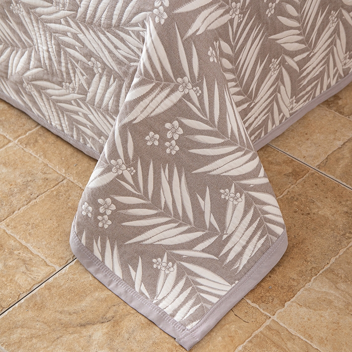 91家纺网 家纺一手货源 找家纺 小叮当家纺仓储工厂店 (买家秀 爆款花型 不断货)2025新款A类三层纱纱布毛巾被单品床盖单件床盖 叶美-赤铜棕