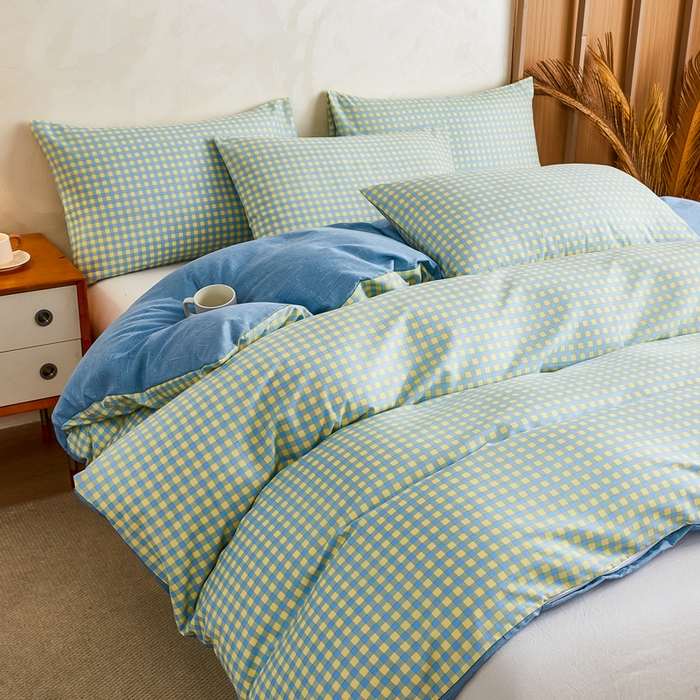 91家纺网 家纺一手货源 找家纺 小叮当家纺仓储工厂店 (买家秀 爆款花型 不断货)2025新款水洗棉可拆卸棉花被被子被芯 西诺斯-绿