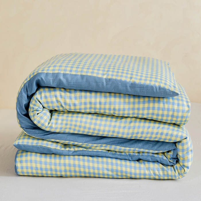 91家纺网 家纺一手货源 找家纺 小叮当家纺仓储工厂店 (买家秀 爆款花型 不断货)2025新款水洗棉可拆卸棉花被被子被芯 西诺斯-绿