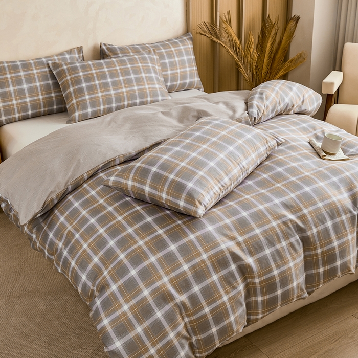 91家纺网 家纺一手货源 找家纺 小叮当家纺仓储工厂店 (买家秀 爆款花型 不断货)2025新款水洗棉可拆卸棉花被被子被芯 玫丽莎-桔