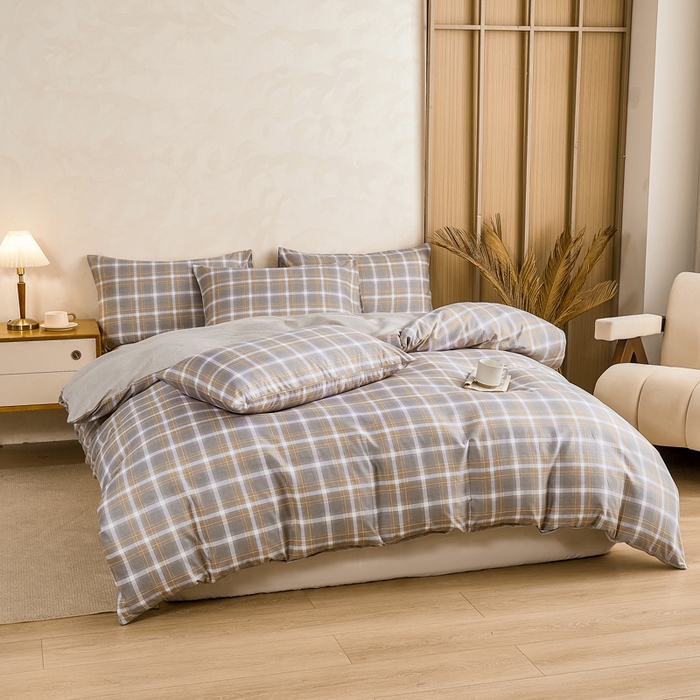 91家纺网 家纺一手货源 找家纺 小叮当家纺仓储工厂店 (买家秀 爆款花型 不断货)2025新款水洗棉可拆卸棉花被被子被芯 玫丽莎-桔