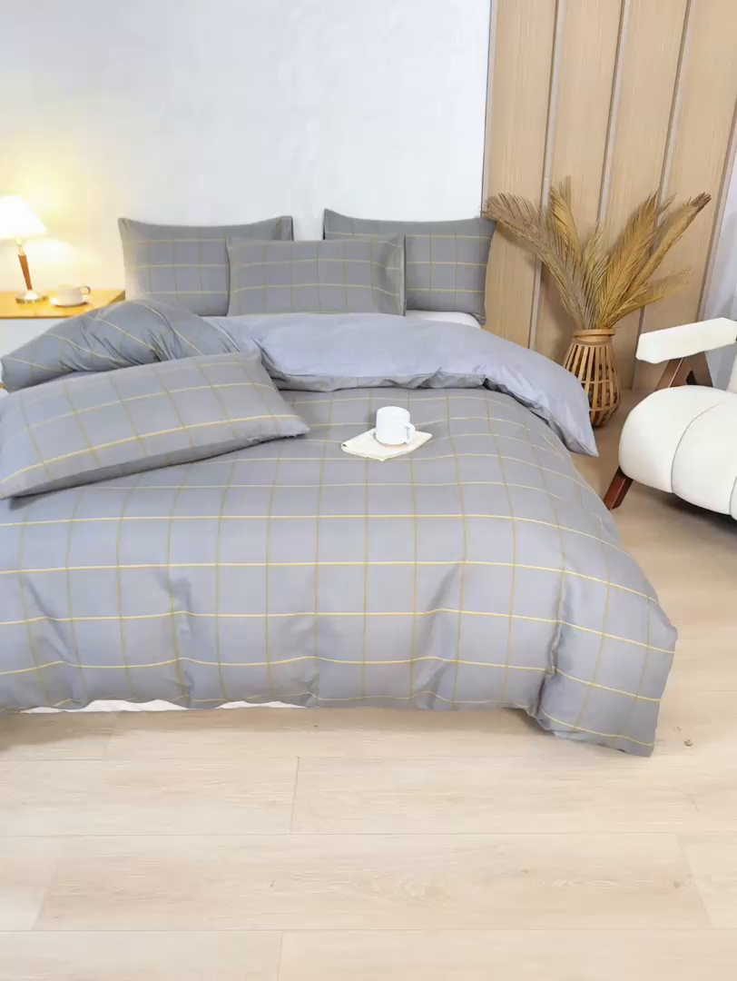 91家纺网 家纺一手货源 找家纺 小叮当家纺仓储工厂店 (买家秀 爆款花型 不断货)2025新款水洗棉可拆卸棉花被被子被芯 优可-灰