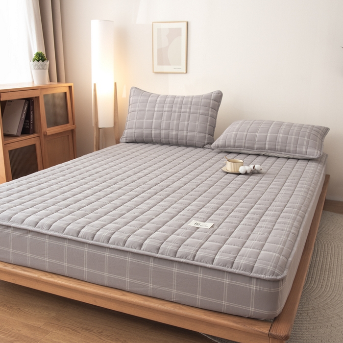 91家纺网 家纺一手货源 找家纺 （总）小叮当家纺仓储工厂店 (买家秀 爆款花型 不断货)2025新款A类全棉色织抗菌夹棉单品床笠单件床笠