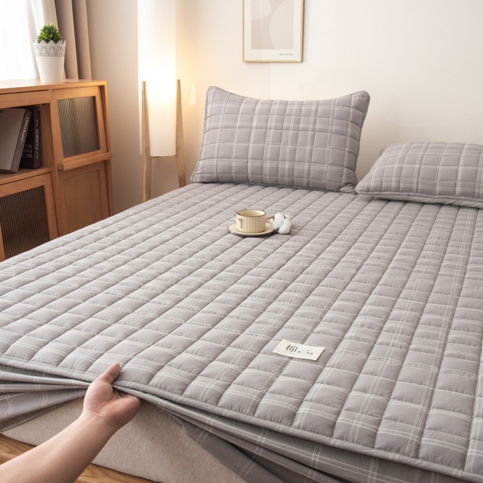 91家纺网 家纺一手货源 找家纺 （总）小叮当家纺仓储工厂店 (买家秀 爆款花型 不断货)2025新款A类全棉色织抗菌夹棉单品床笠单件床笠