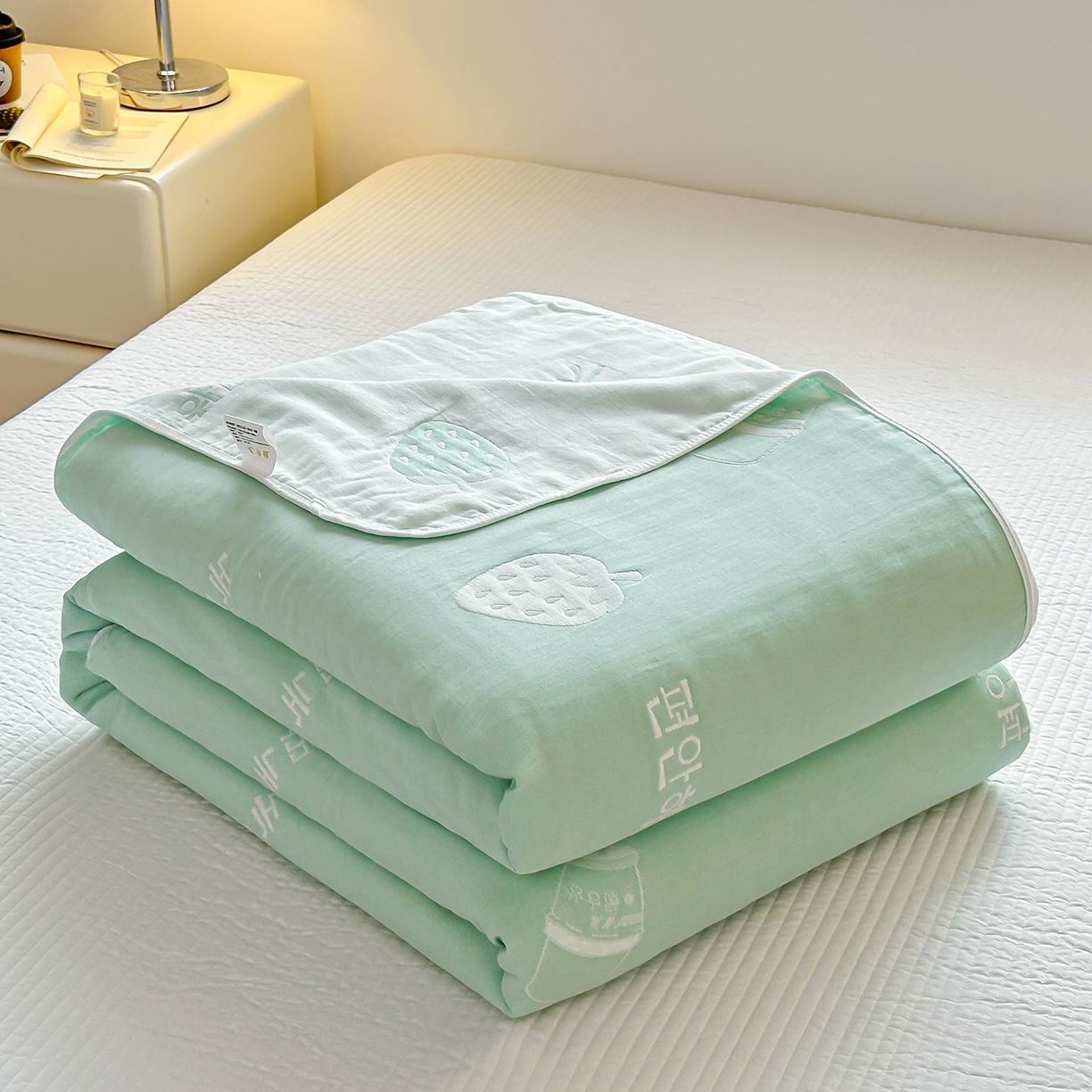 91家纺网 家纺一手货源 找家纺 （总）小叮当家纺仓储工厂店 (买家秀 爆款花型 不断货)2025新款全棉六层纱布毛巾被系列