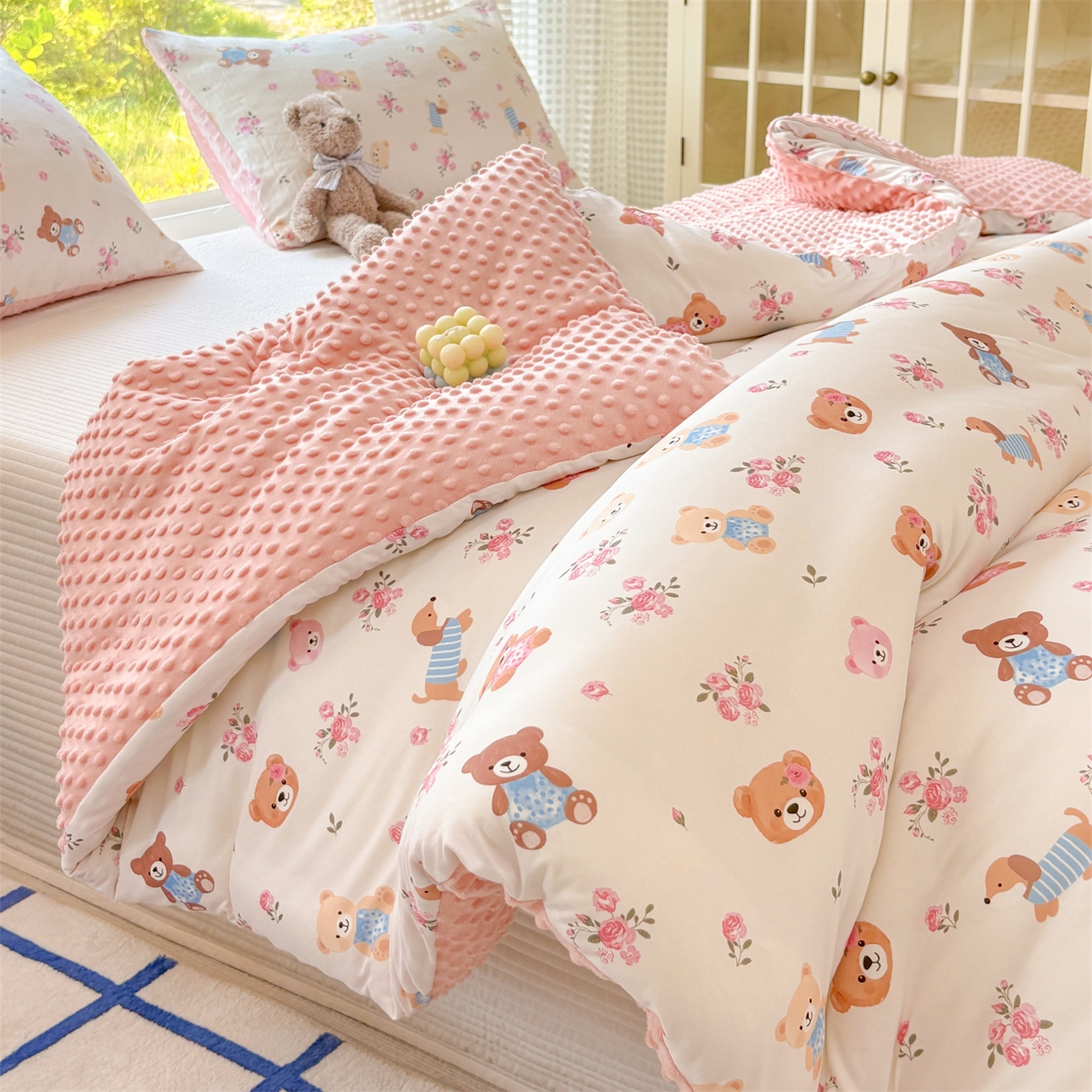 91家纺网 家纺一手货源 找家纺 （总）小叮当家纺仓储工厂店 (买家秀 爆款花型 不断货)2025新款A类针织棉大豆被被子被芯