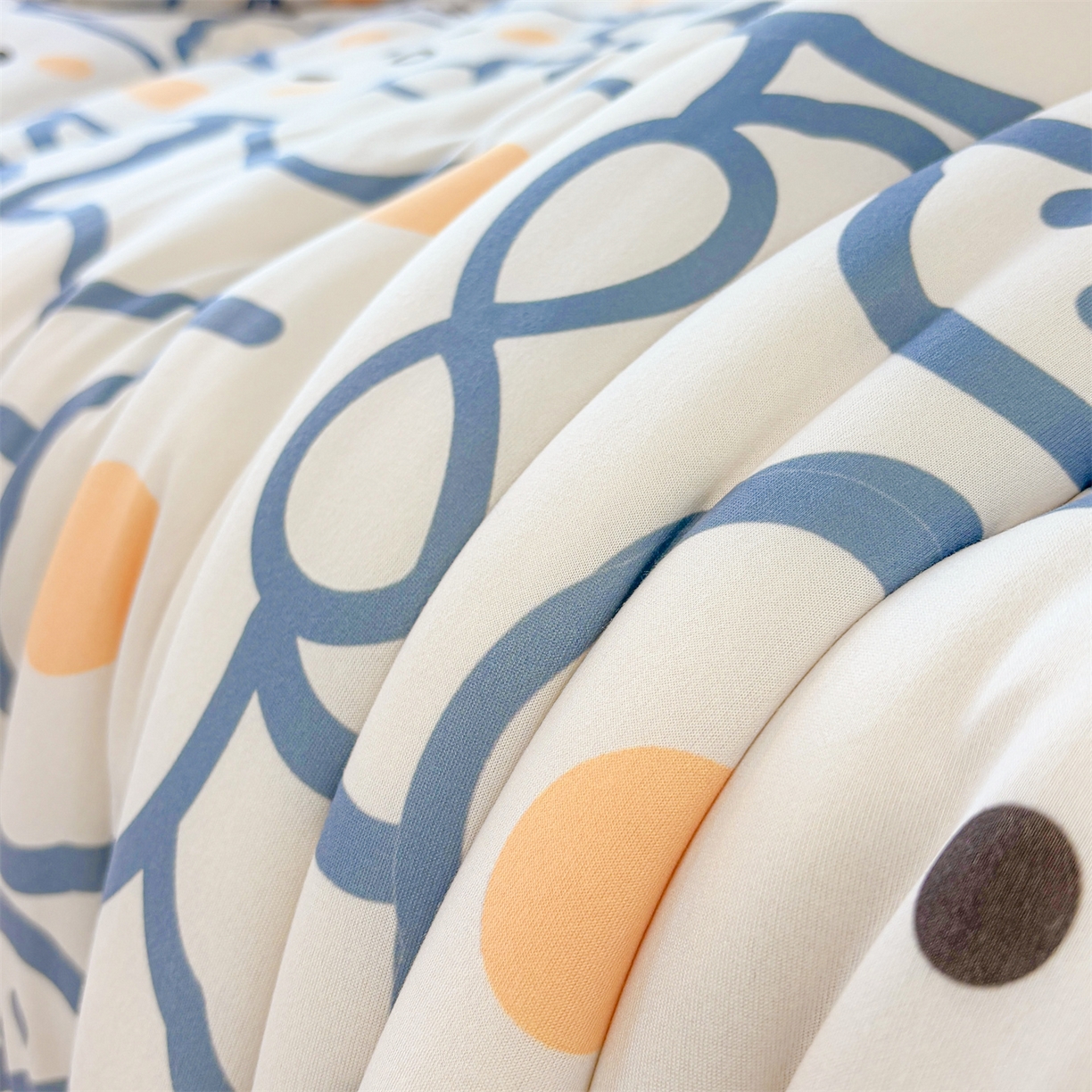 91家纺网 家纺一手货源 找家纺 小叮当家纺仓储工厂店 (买家秀 爆款花型 不断货)2025新款A类针织棉大豆被被子被芯 可爱兔