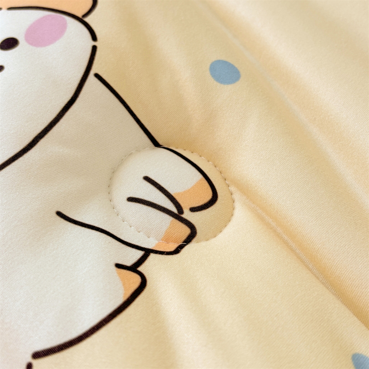 91家纺网 家纺一手货源 找家纺 小叮当家纺仓储工厂店 (买家秀 爆款花型 不断货)2025新款A类针织棉大豆被被子被芯 学习萌宠