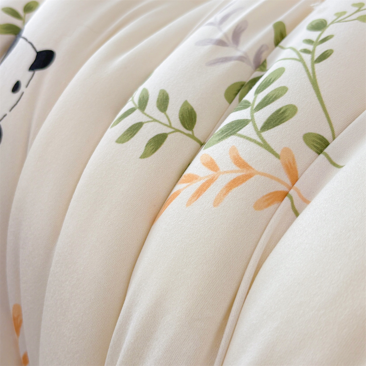 91家纺网 家纺一手货源 找家纺 小叮当家纺仓储工厂店 (买家秀 爆款花型 不断货)2025新款A类针织棉大豆被被子被芯 趴趴熊