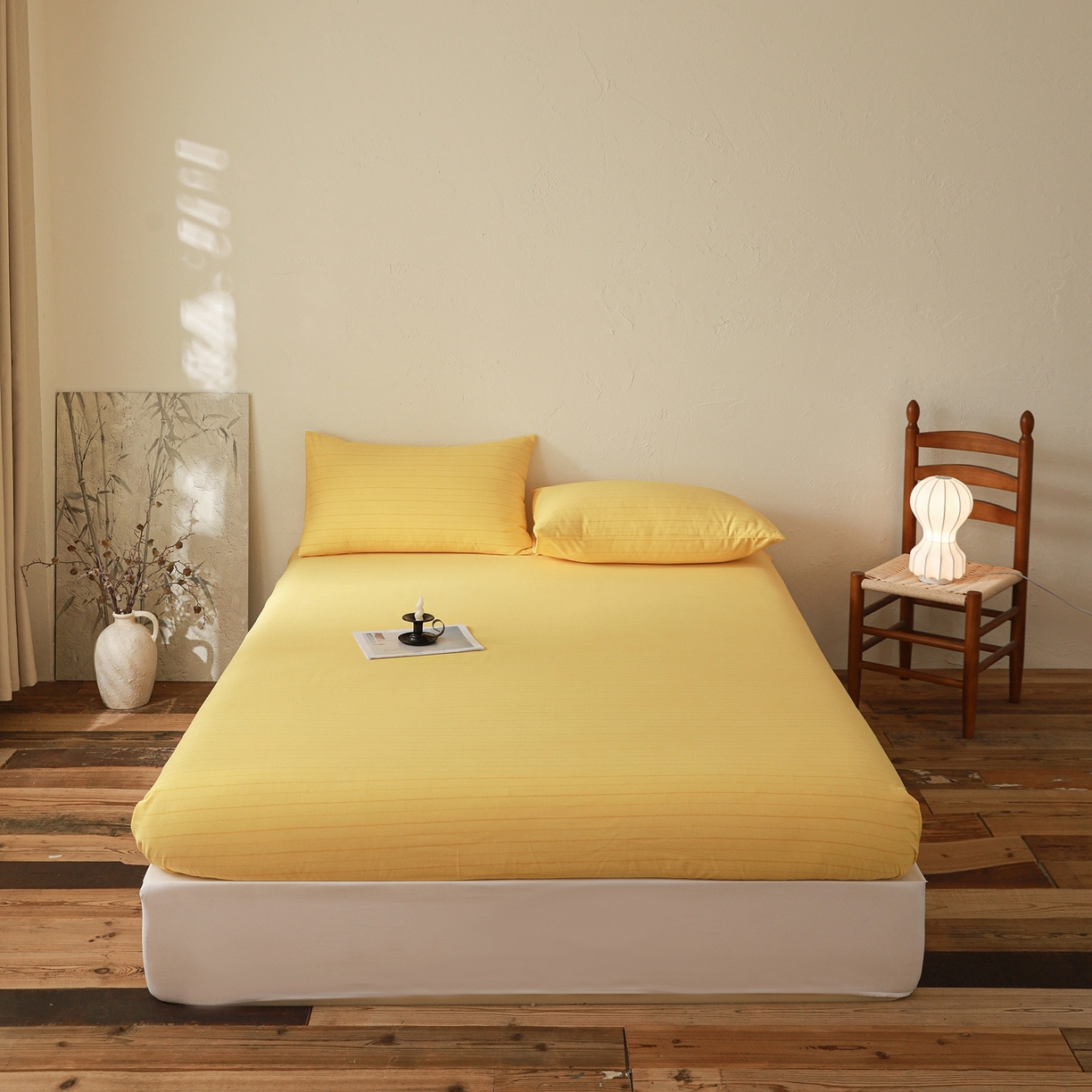 91家纺网 家纺一手货源 找家纺 小叮当家纺仓储工厂店 (买家秀 爆款花型 不断货)2025新款良品磨毛单床笠床笠单件 织梦黄