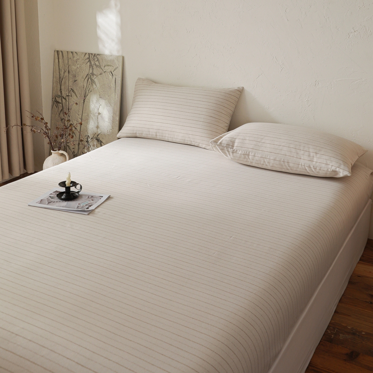 91家纺网 家纺一手货源 找家纺 小叮当家纺仓储工厂店 (买家秀 爆款花型 不断货)2025新款良品磨毛单床笠床笠单件 织梦灰