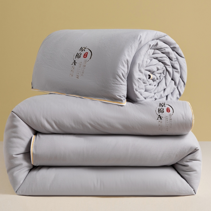 91家纺网 家纺一手货源 找家纺 （总）小叮当家纺仓储工厂店 2025新款原棉大豆被子母扣拉链二合一被 被子被芯(买家秀 爆款花型 不断货)