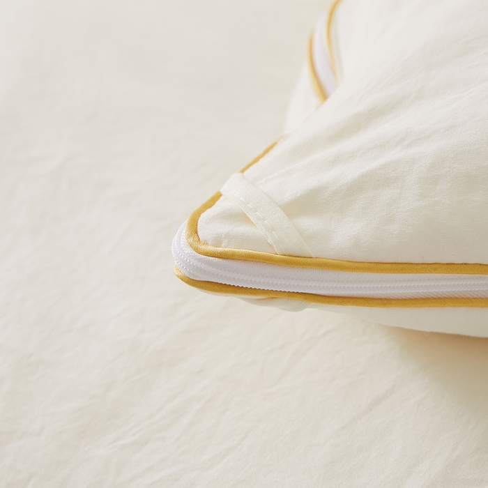 91家纺网 家纺一手货源 找家纺 小叮当家纺仓储工厂店 2025新款原棉大豆被子母扣拉链二合一被 被子被芯(买家秀 爆款花型 不断货) 本白