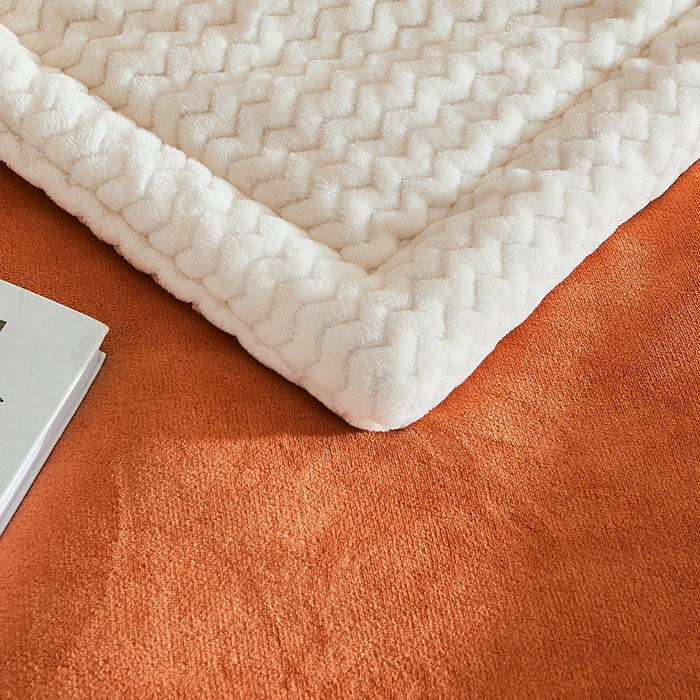 91家纺网 家纺一手货源 找家纺 小叮当家纺仓储工厂店 2025新款A类母婴级婴童毯子三层加厚牛奶绒毛毯牛奶绒毯子午睡毯珊瑚绒毛毯 毯子 苹果-日落金