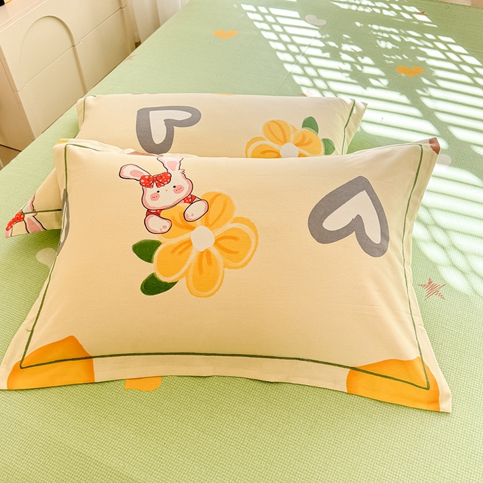 91家纺网 家纺一手货源 找家纺 巧玲珑2025新款AB版铂金生态四件套 爱情宝贝