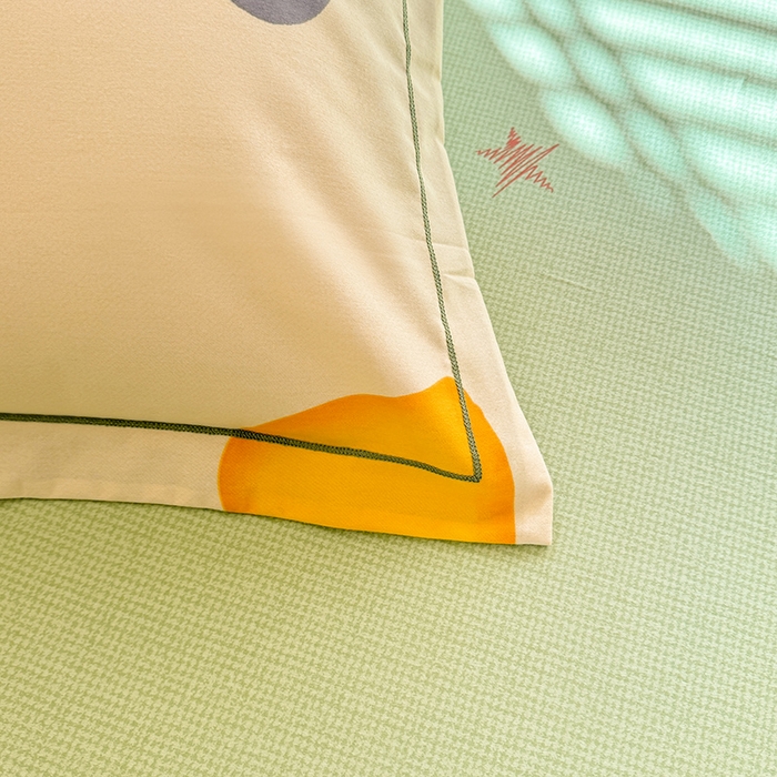 91家纺网 家纺一手货源 找家纺 巧玲珑2025新款AB版铂金生态四件套 爱情宝贝