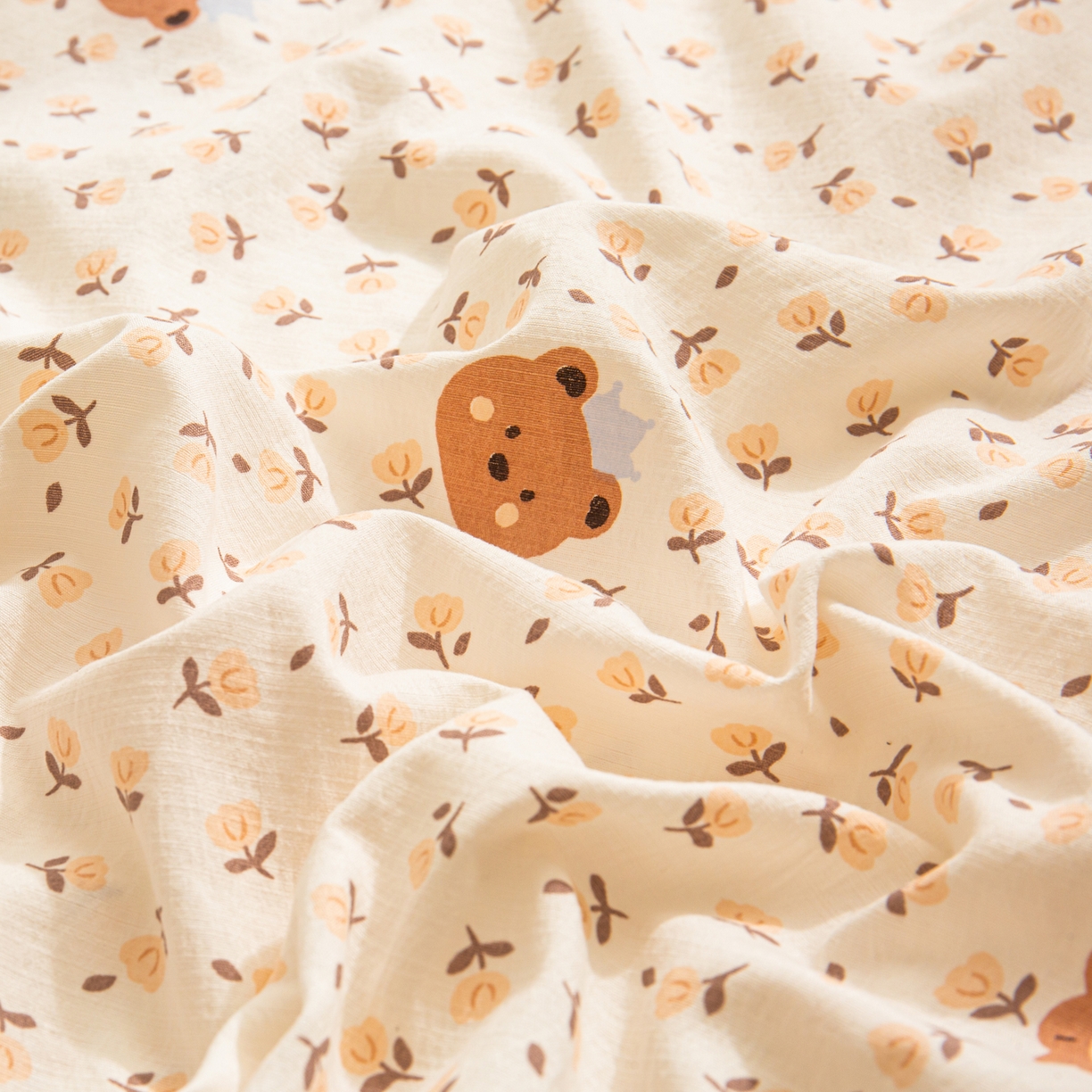 91家纺网 家纺一手货源 找家纺 （总）小叮当家纺仓储工厂店 【长期供货】2025新款双层纱地铺防尘套【支持小批量定制】