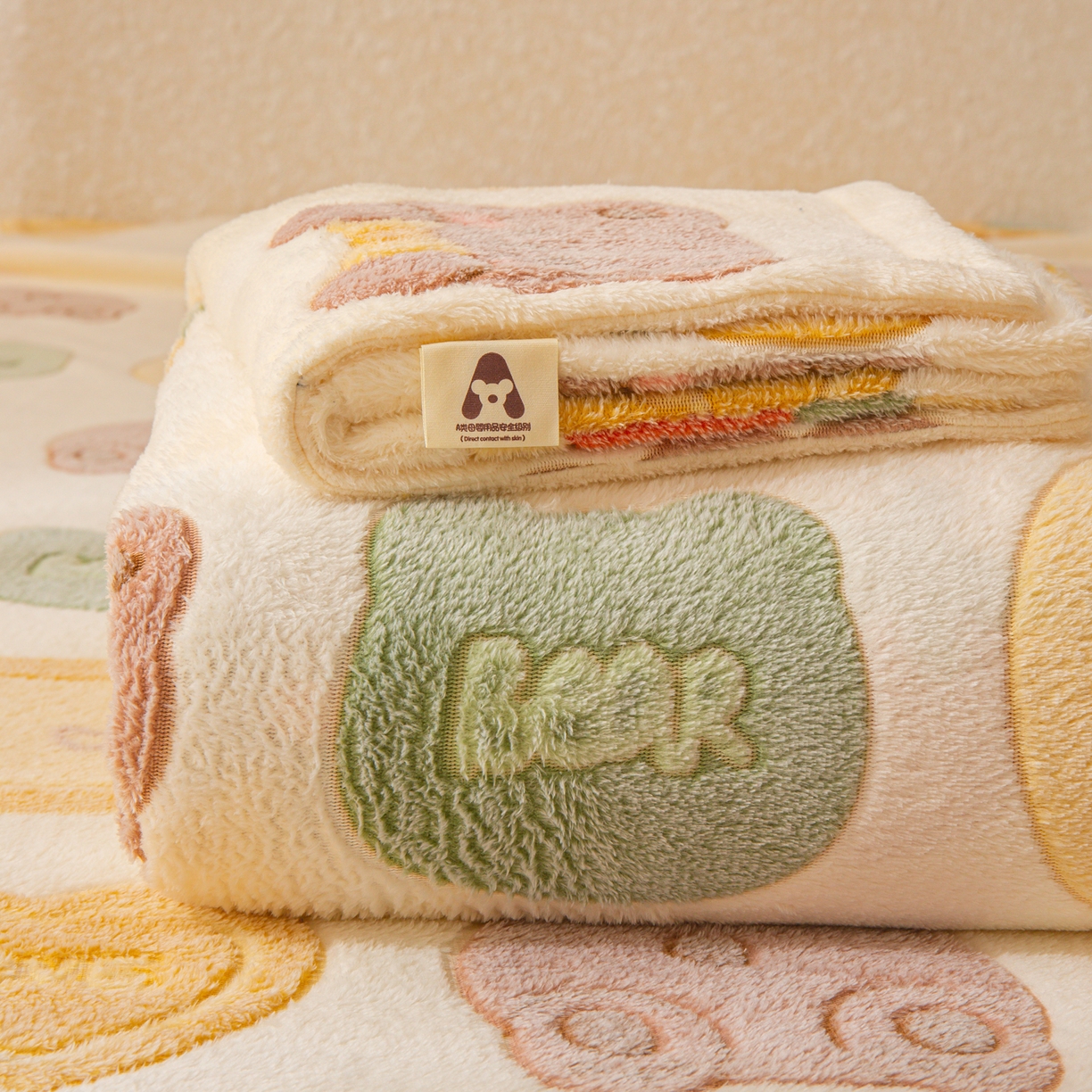 91家纺网 家纺一手货源 找家纺 小叮当家纺仓储工厂店 【长期供货】2025新款雪花绒学生床单床笠单品床笠单件床笠【支持小批量定制】 R小熊