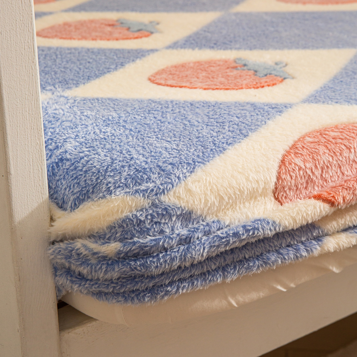 91家纺网 家纺一手货源 找家纺 小叮当家纺仓储工厂店 【长期供货】2025新款雪花绒学生床单床笠单品床笠单件床笠【支持小批量定制】 R兔兔