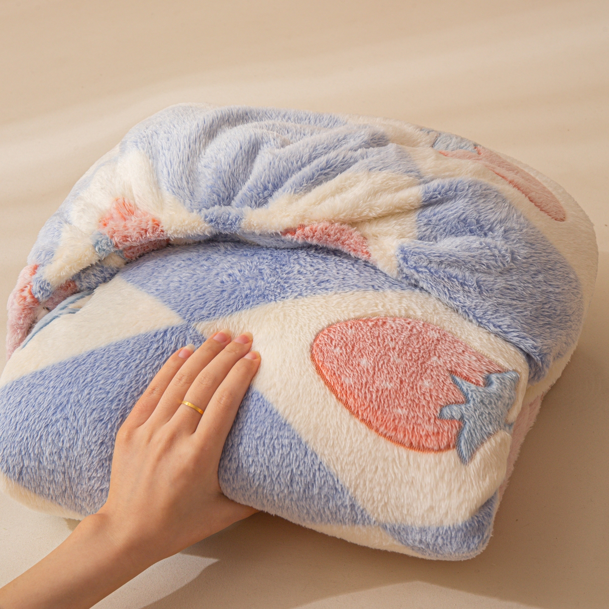 91家纺网 家纺一手货源 找家纺 小叮当家纺仓储工厂店 【长期供货】2025新款雪花绒学生床单床笠单品床笠单件床笠【支持小批量定制】 R兔兔