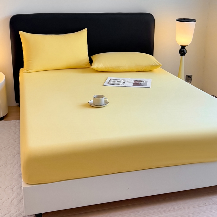 91家纺网 家纺一手货源 找家纺 （总）仟岸家纺 2025新款高克重水洗磨毛单床笠床笠单件