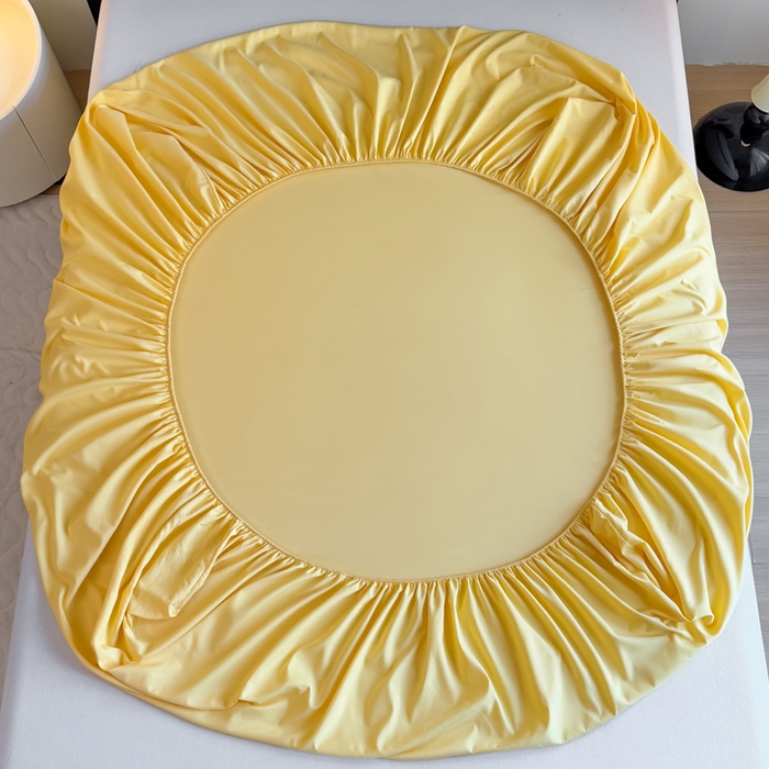 91家纺网 家纺一手货源 找家纺 （总）仟岸家纺 2025新款高克重水洗磨毛单床笠床笠单件