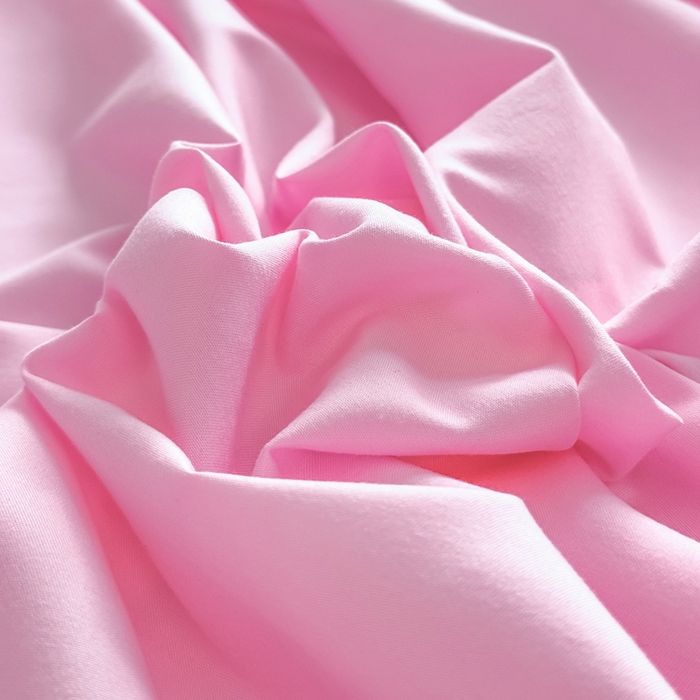 91家纺网 家纺一手货源 找家纺 仟岸家纺 2025新款高克重水洗磨毛单床笠床笠单件 粉色