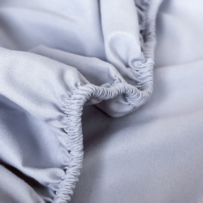 91家纺网 家纺一手货源 找家纺 仟岸家纺 2025新款高克重水洗磨毛单床笠床笠单件 灰色