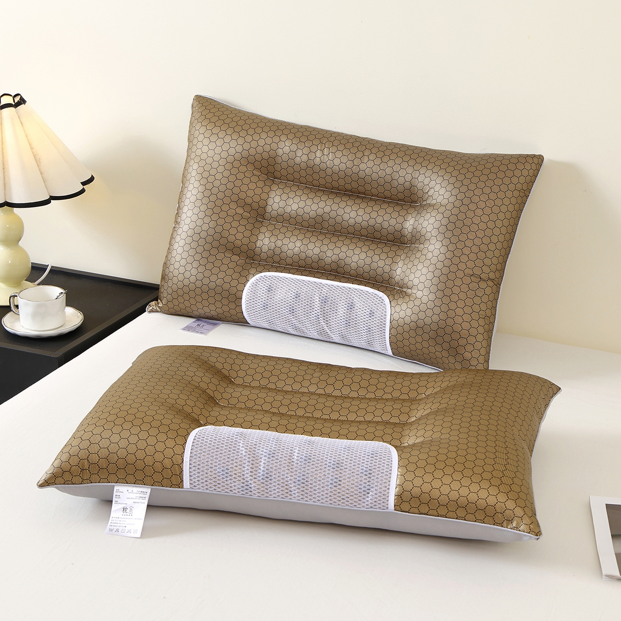 91家纺网 家纺一手货源 找家纺 （总）梵希良品家纺 2025新款石墨烯枕头枕芯功能枕保健枕定型护颈枕