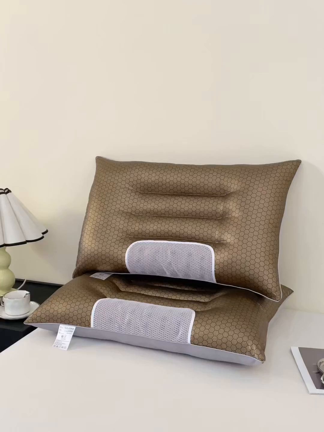 91家纺网 家纺一手货源 找家纺 （总）梵希良品家纺 2025新款石墨烯枕头枕芯功能枕保健枕定型护颈枕