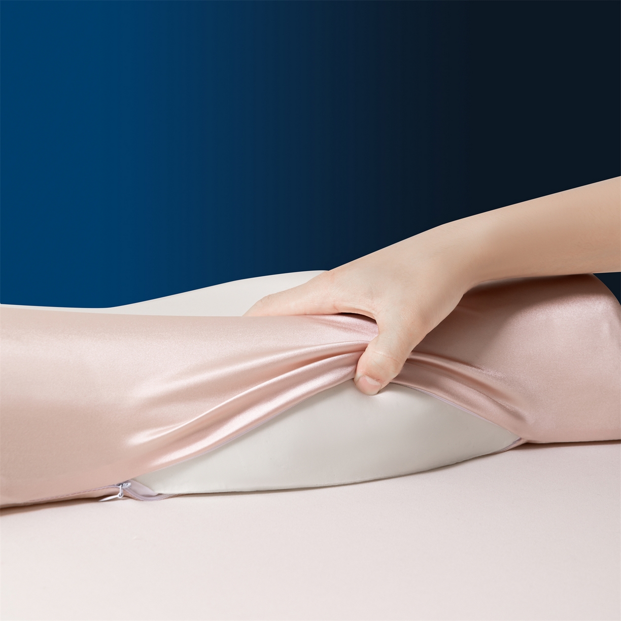 91家纺网 家纺一手货源 找家纺 （总）金牛枕芯 2025新款2合1牵引记忆枕芯锦氨透气凉感零压深睡记忆牵引按摩枕芯枕头