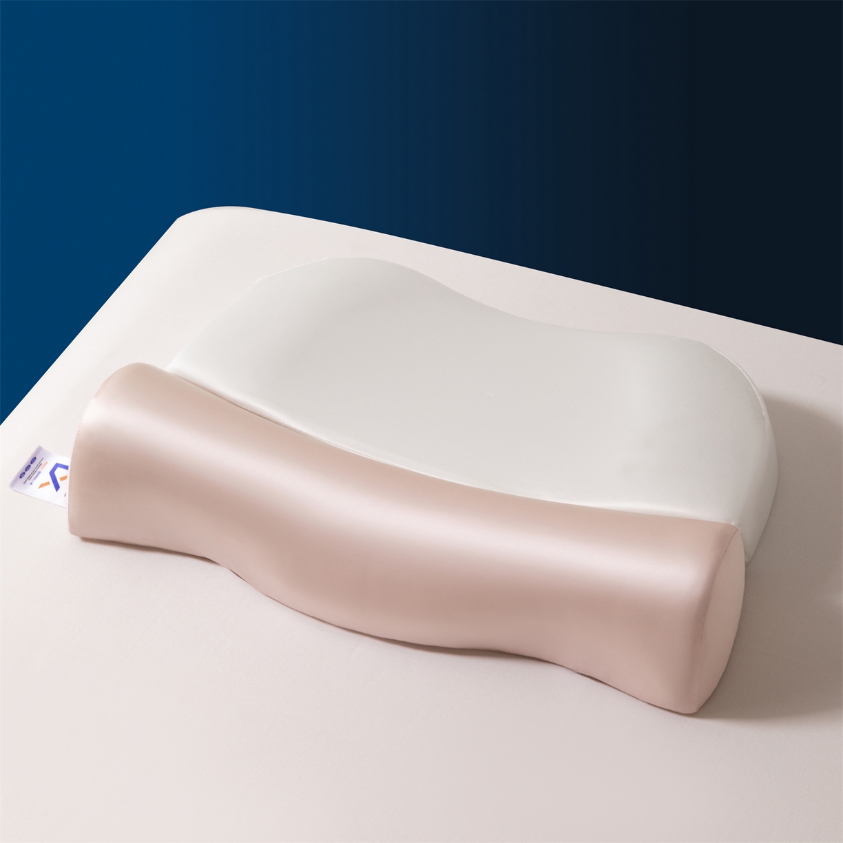 91家纺网 家纺一手货源 找家纺 （总）金牛枕芯 2025新款2合1牵引记忆枕芯锦氨透气凉感零压深睡记忆牵引按摩枕芯枕头