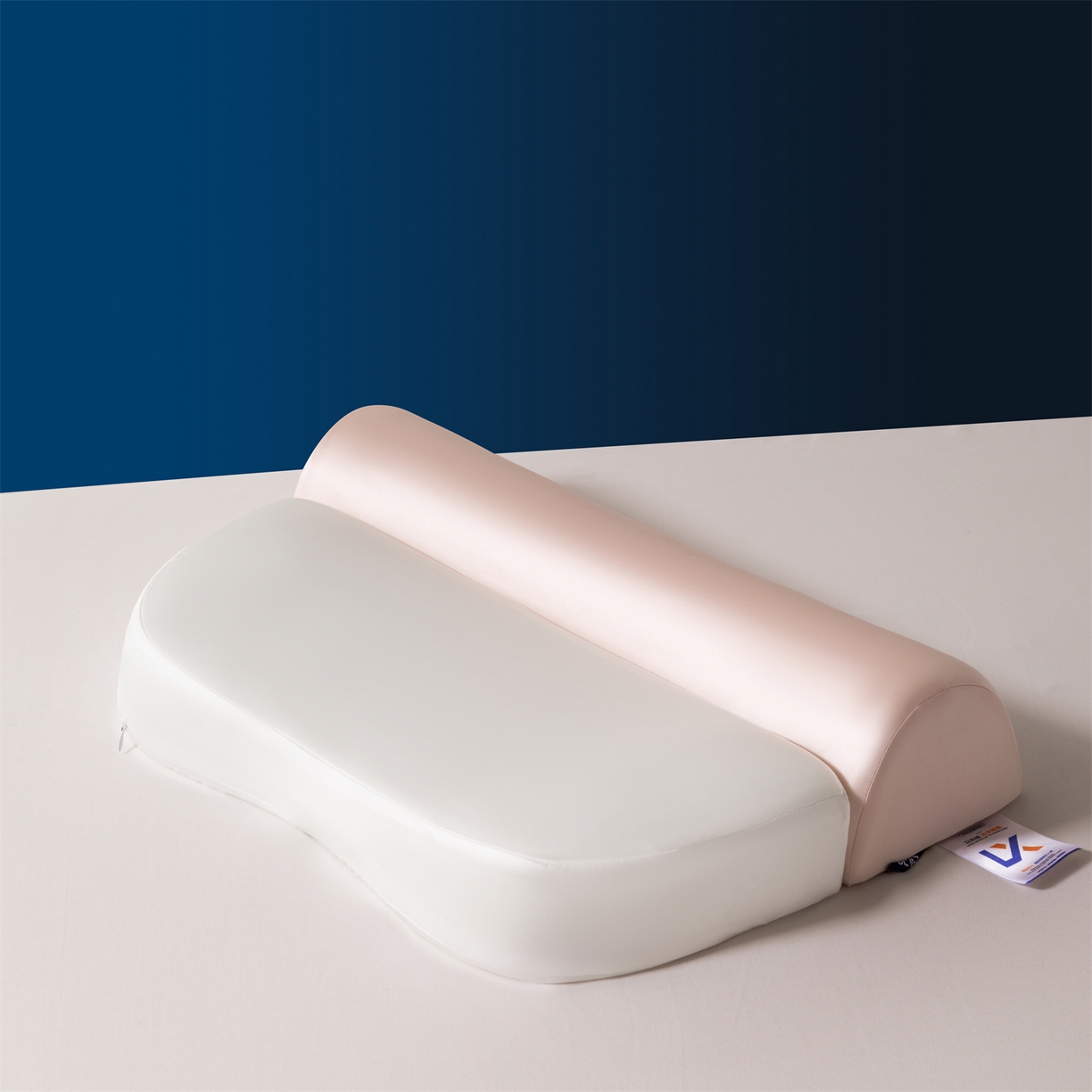 91家纺网 家纺一手货源 找家纺 （总）金牛枕芯 2025新款2合1牵引记忆枕芯锦氨透气凉感零压深睡记忆牵引按摩枕芯枕头