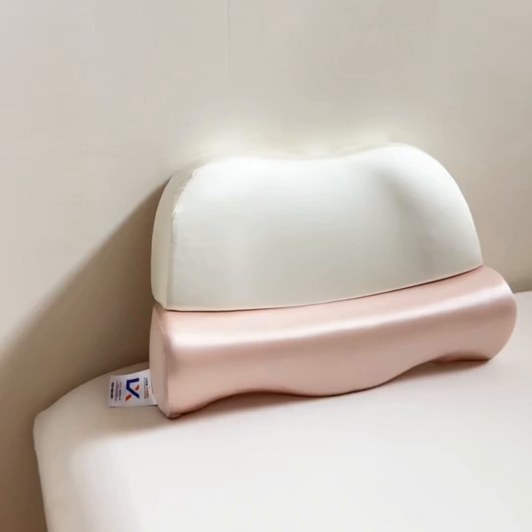 91家纺网 家纺一手货源 找家纺 （总）金牛枕芯 2025新款2合1牵引记忆枕芯锦氨透气凉感零压深睡记忆牵引按摩枕芯枕头