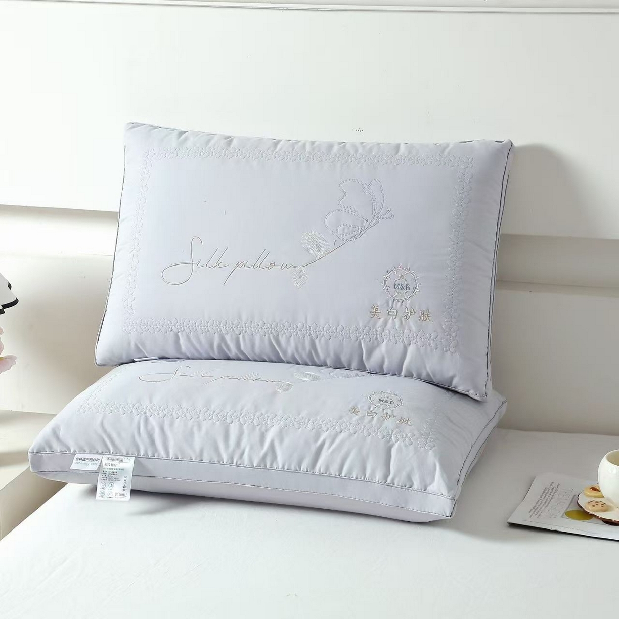 91家纺网 家纺一手货源 找家纺 （总）剑桥枕业 2025新款美白护肤热熔硬枕头促销红色婚庆枕芯中高枕头便宜款