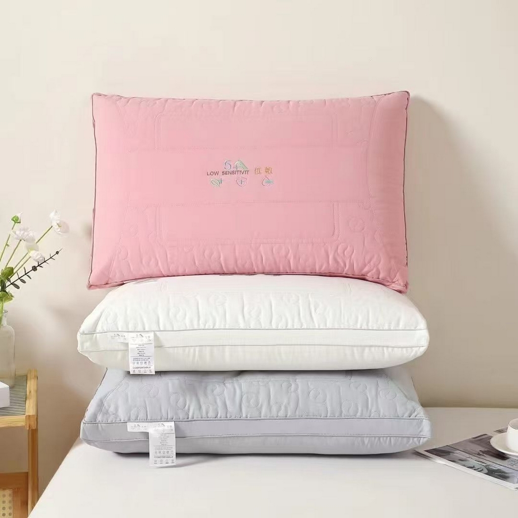 91家纺网 家纺一手货源 找家纺 （总）剑桥枕业 2025新款5A低敏热熔护颈枕头促销活动整张棉枕芯中高枕头便宜款