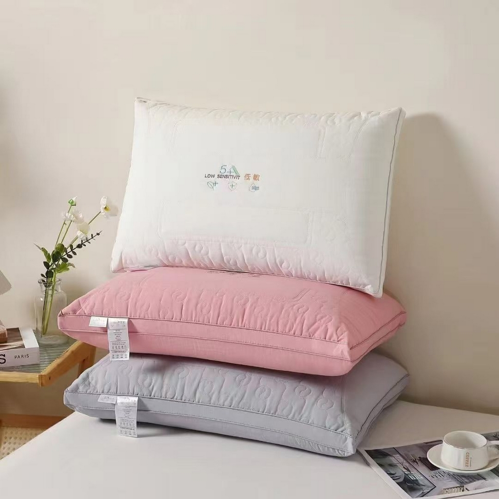 91家纺网 家纺一手货源 找家纺 （总）剑桥枕业 2025新款5A低敏热熔护颈枕头促销活动整张棉枕芯中高枕头便宜款