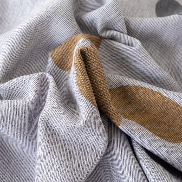 91家纺网 家纺一手货源 找家纺 竹合家纺 2025秋冬新款加厚磨毛色织暖绒系列针织四件套高克重 爱心咖兔