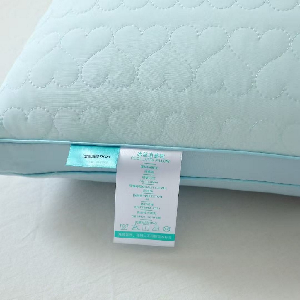 91家纺网 家纺一手货源 找家纺 （总）剑桥枕业 2025新款冰丝凉感热熔枕芯夏季凉感丝枕头成人规格中高硬枕头