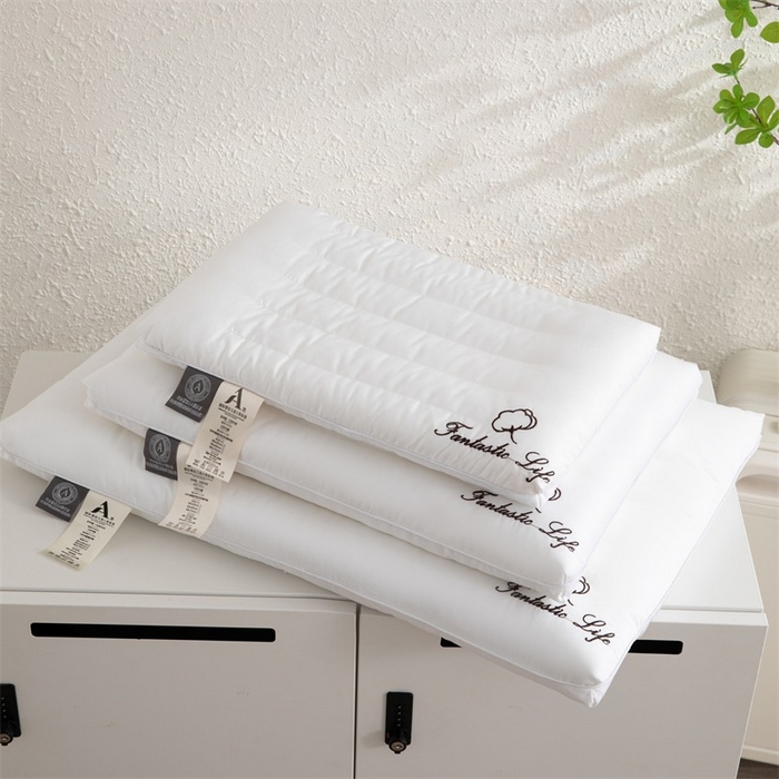 91家纺网 家纺一手货源 找家纺 （总）怡薇格枕芯 2025新款草本黄荆子决明子棉麻亲子护颈枕头